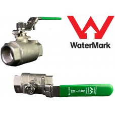 Stainless Steel Two Piece Ball Valve BSP 2000psi
